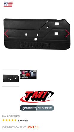 Ford Mustang Door Panel Black