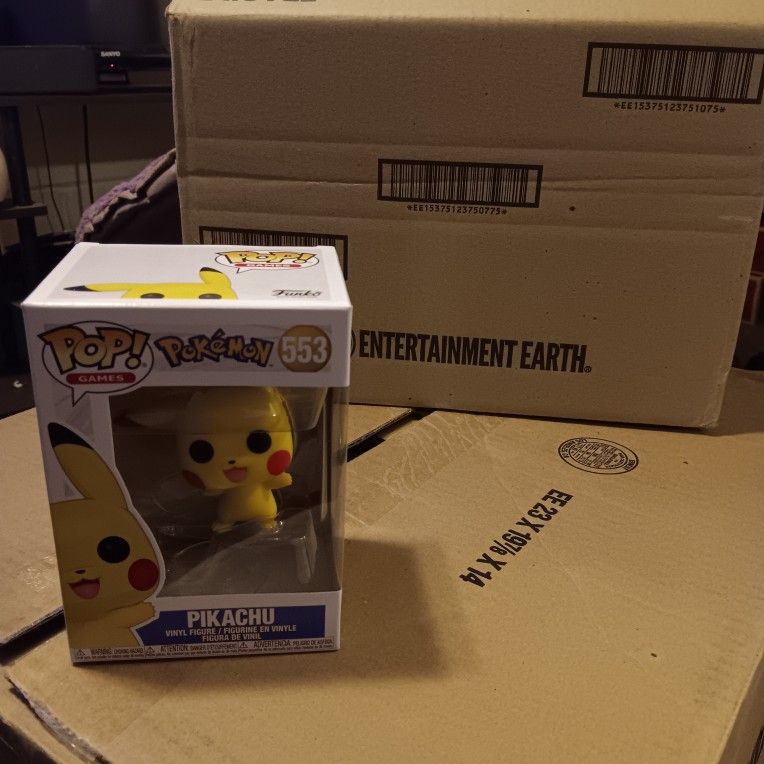 Pokemon Pikachu Waving Funko Pop! Vinyl Figure #553