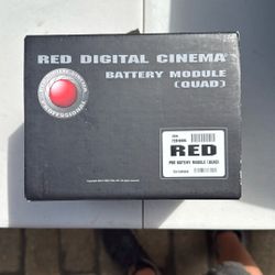 RED Digital Cinema Battery Module (Quad) – New in Box