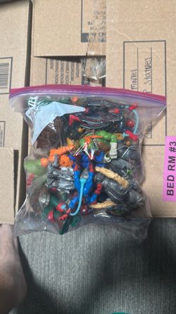 Bag of Action Figures