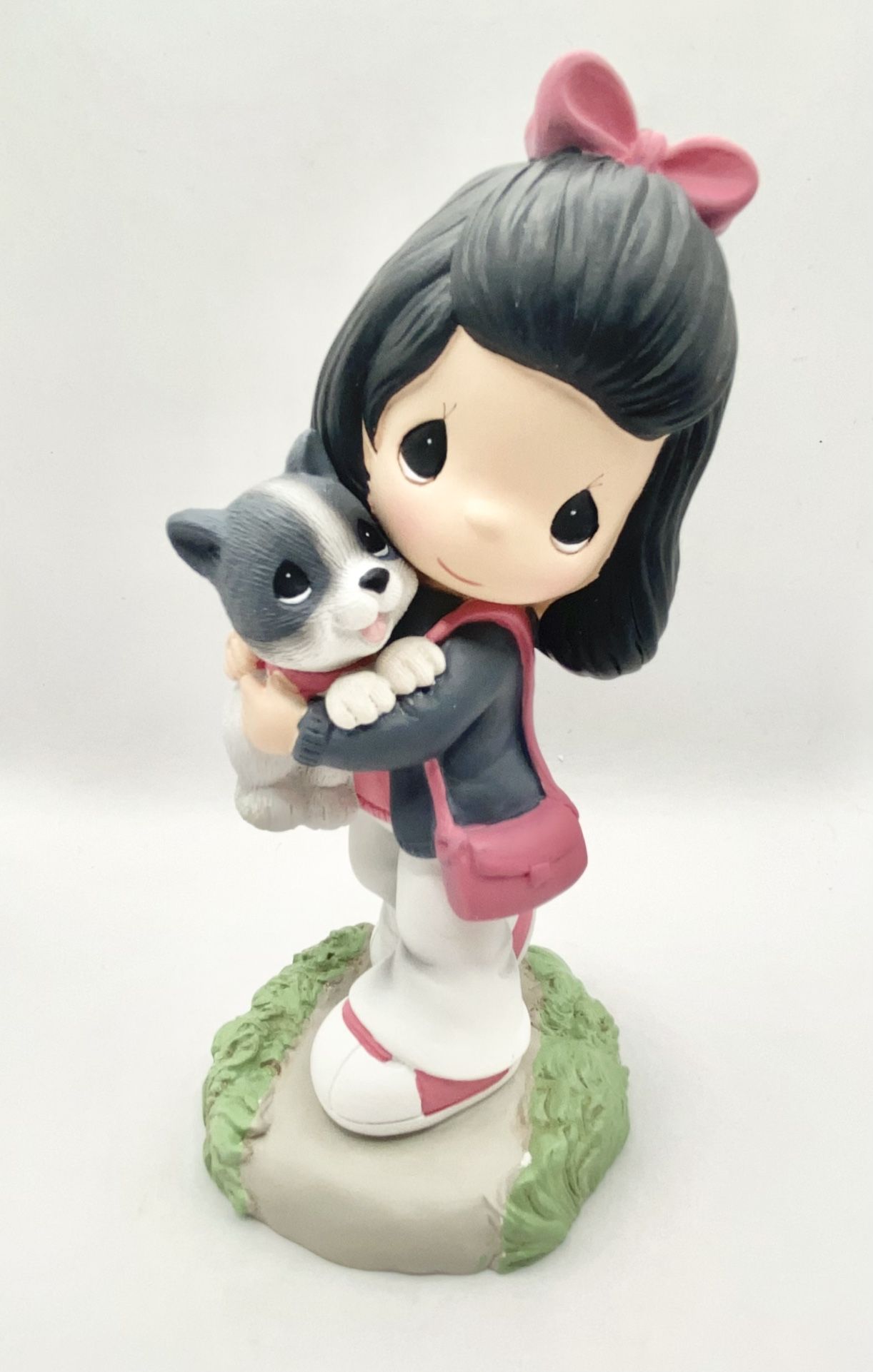 Precious Moments “Raise The Wood” French Bulldog Figurine 