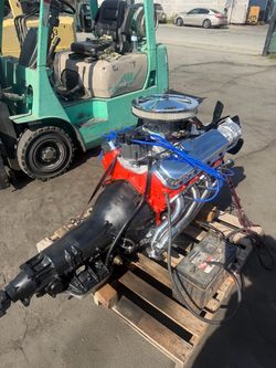Chevy big block 454 engine th400 transmission