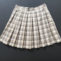 Cali 1850 Los Angeles Women’s Plaid Mini Skirt Size S 