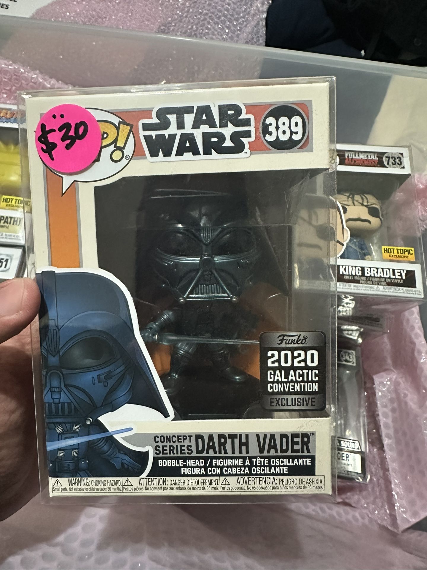 Darth Vader Funko Pop Limited Edition 