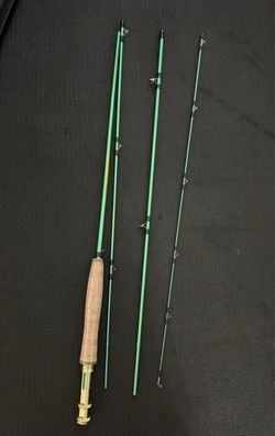 Sougayilang Fly Fishing Rod 4-Piece 9-Feet Lightweight Ultra Portable Fly Fishing Pole for Trout Salmon Sunfish Outfit Travel Fishing(Sg4905 Green – 5