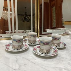 Limoges Espresso Set (fine China)