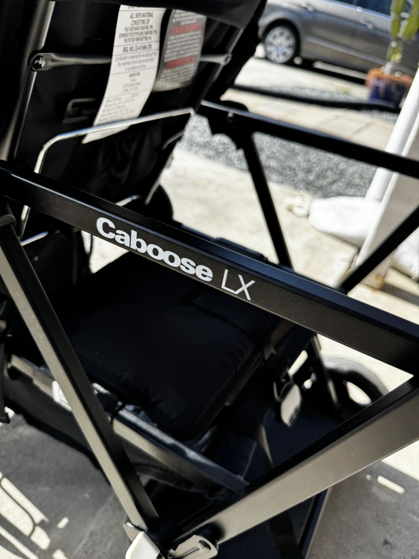 Caboose LX Double Stroller