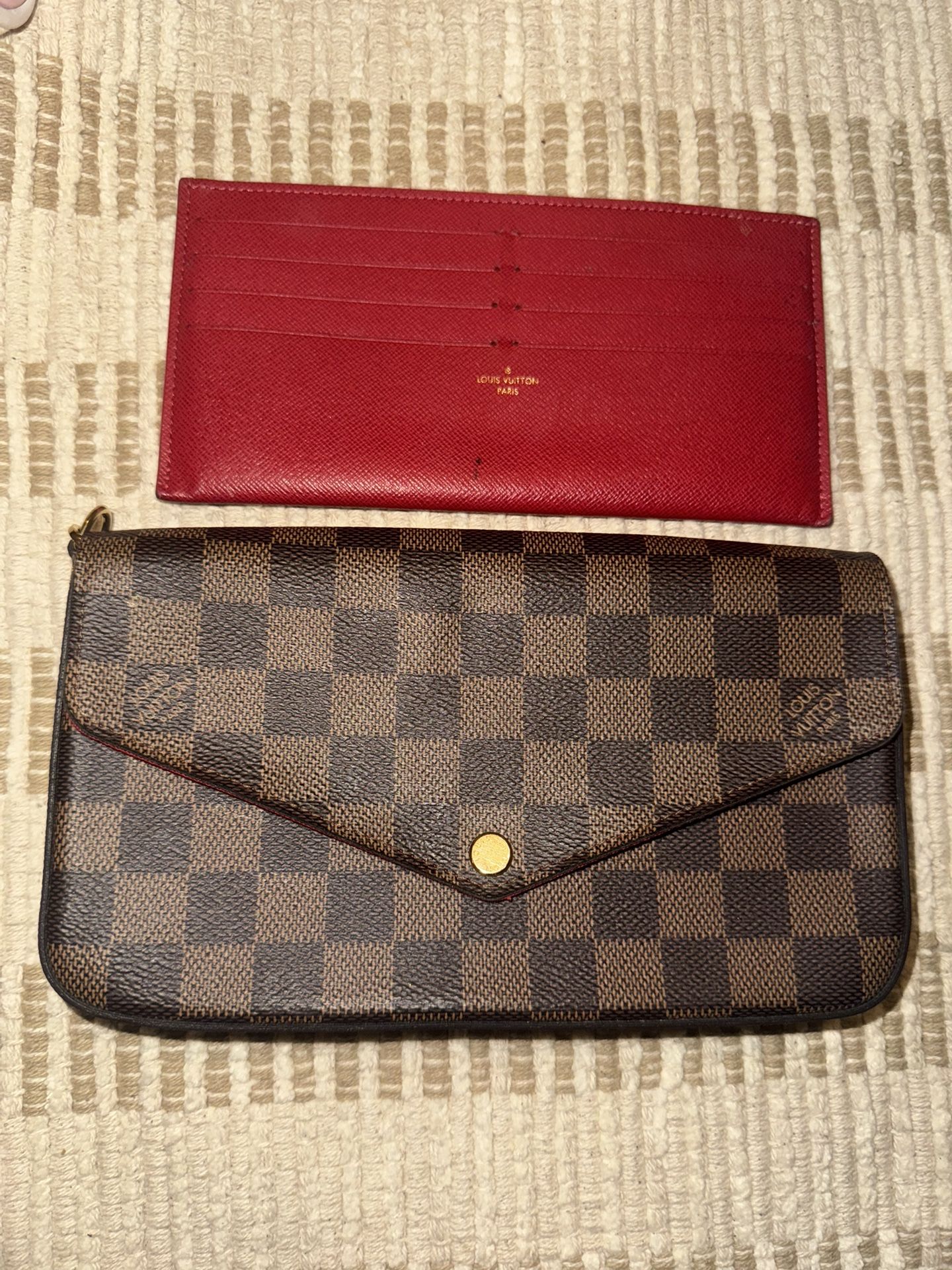 LV Checker Crossbody Bag