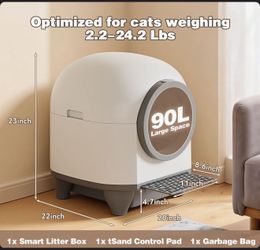 Self Cleaning Litter Box 90L