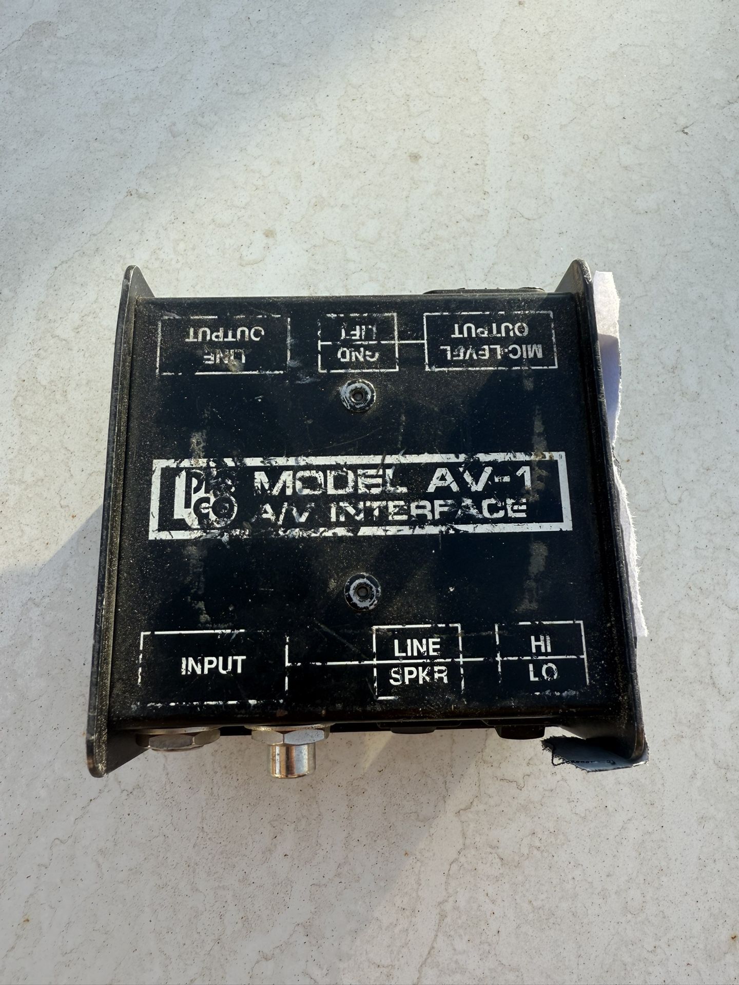 Proco A/V Interface