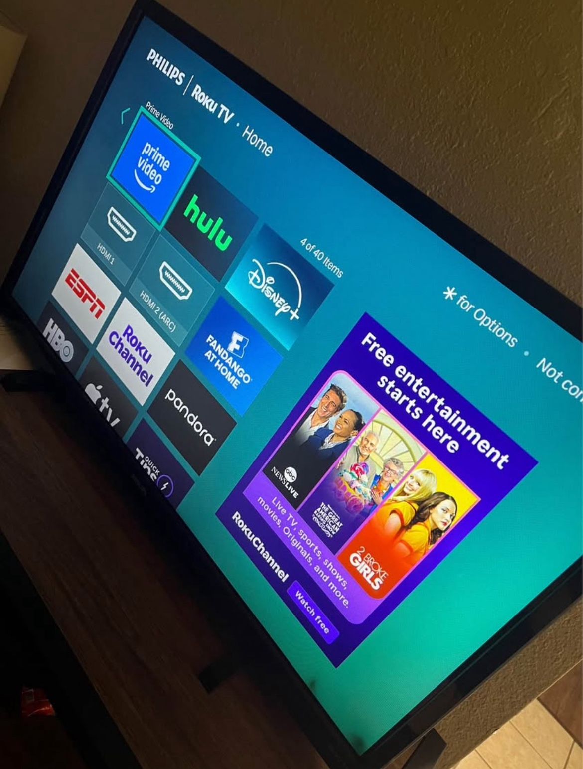 32in Philips Roku Tv 