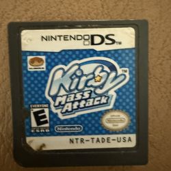 Kirby Mass Attack (Nintendo DS, 2011) Cartridge Only Authentic Tested