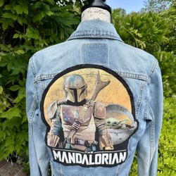 Women's Levi Wrangler Star Wars Jean Jacket-medium
