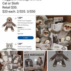 Huggable Massage Animals
