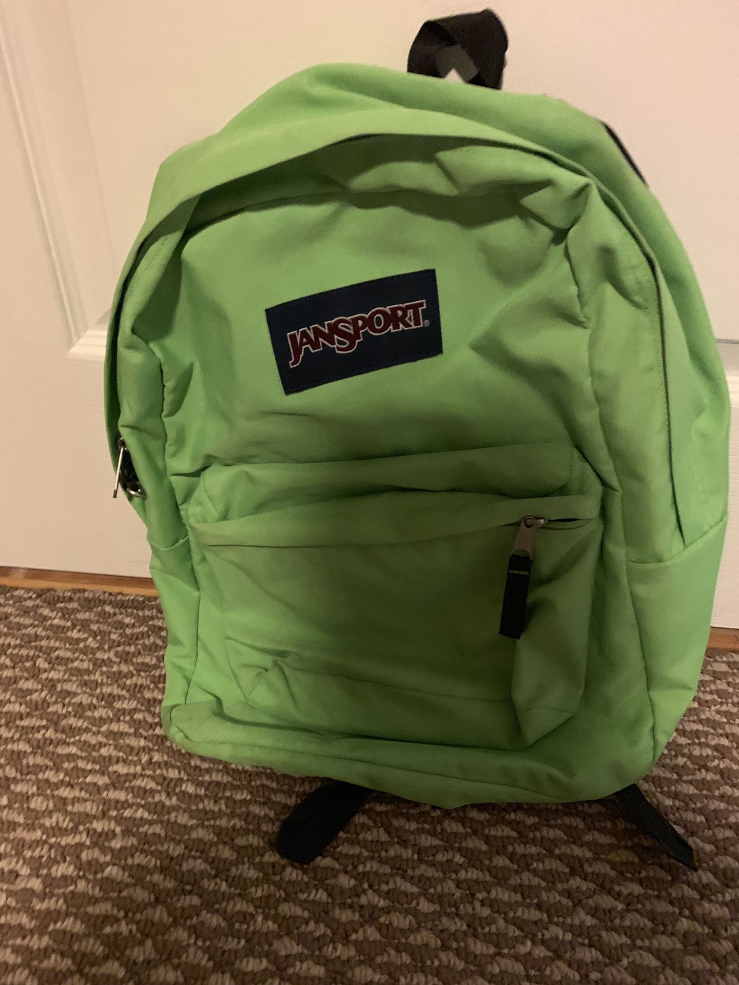 JANSPORT single zipper full size backpack
