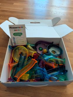 Picasso Tiles Magnetic Marble Run Set