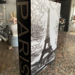 PARIS BOOK BOX STORAGE SECRET BOOK BOX