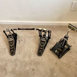 Tama iron cobra Bass Drum Double Pedal DW backstage Practice Pad $250 Cash 2401 N Euclid Ave Upland 91784