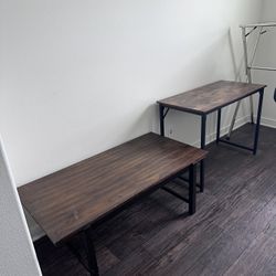 Entryway Table or Desk and Living Room Table