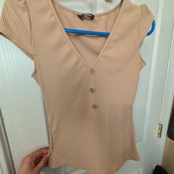 Beige Top