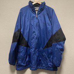 Vintage Blue Nike Windbreaker XXL