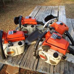 4 Stihl 041 Parts Chainsaws