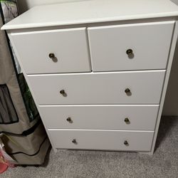 white dresser