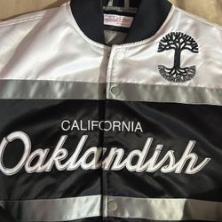 Michelle An Ness Oaklandish Satin Jacket