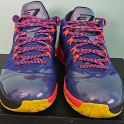 Air Jordan CP3.VIII Deep Royal Blue / Tour Yellow Men’s US 8.5 – Excellent Condition