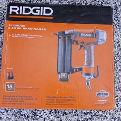 Brad Nail Gun Ridgid 