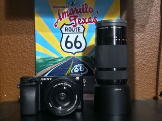 A6000 with lenses