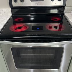 Whirlpool Smooth Top Stove 