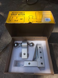 Trailer Valet Blackout Series 14,000-lb. Adjustable Drop Hitch