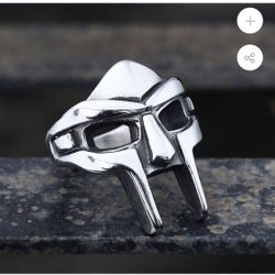 Mf Doom Ring Size 8