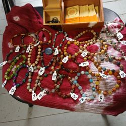 Handmade Semiprecious Stone Bracelets 