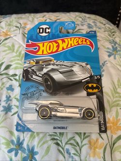 Hot Wheels Batmobile Chrome