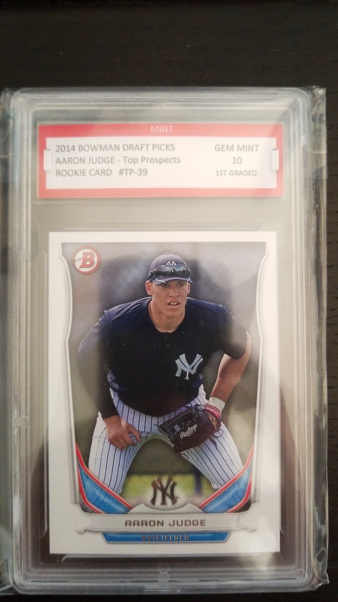 Aaron Judge Bowman Rookie Card Gem Mint 10