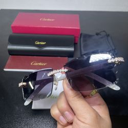 Cartier Moissanite Glasses