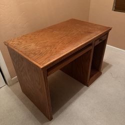 Solid Wood Computer Desk