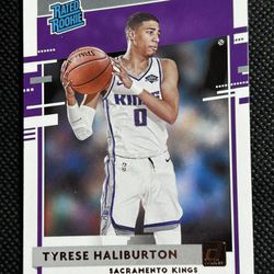 2020-21 Donruss Tyrese Haliburton Rated Rookie Card RC #231 Indiana Pacers 🔥🔥