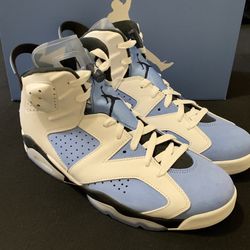 Jordan 6 UNC White Blue 11M DS