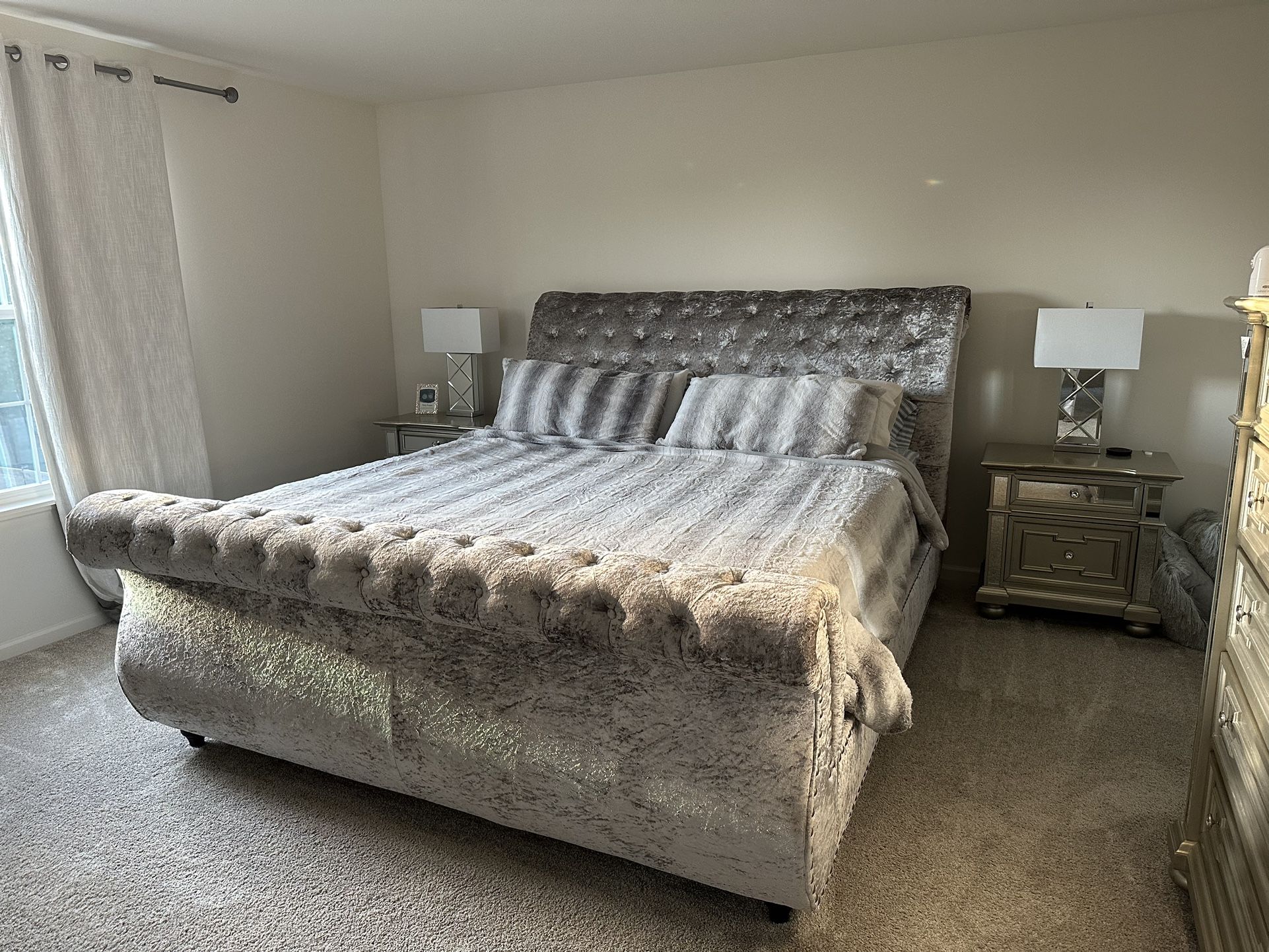 King Size Bed Frame And Furniture