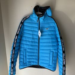 Hollister Bomber Jacket Blue