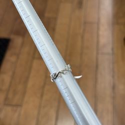 Diamond rose eternity ring 