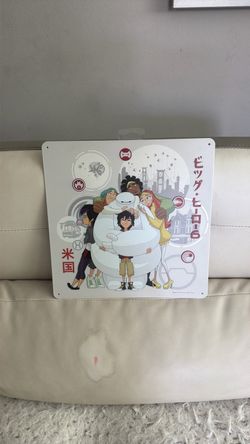 Disney Big Hero 6 Metal Tin Sign