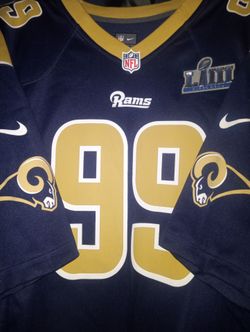 Los Angeles Rams Aaron Donald number 99 team jersey size 2XL better hurry Super Bowl better hurry
