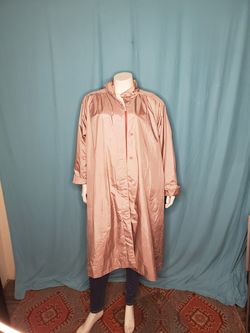 Vintage Trench Rain Jacket size 16