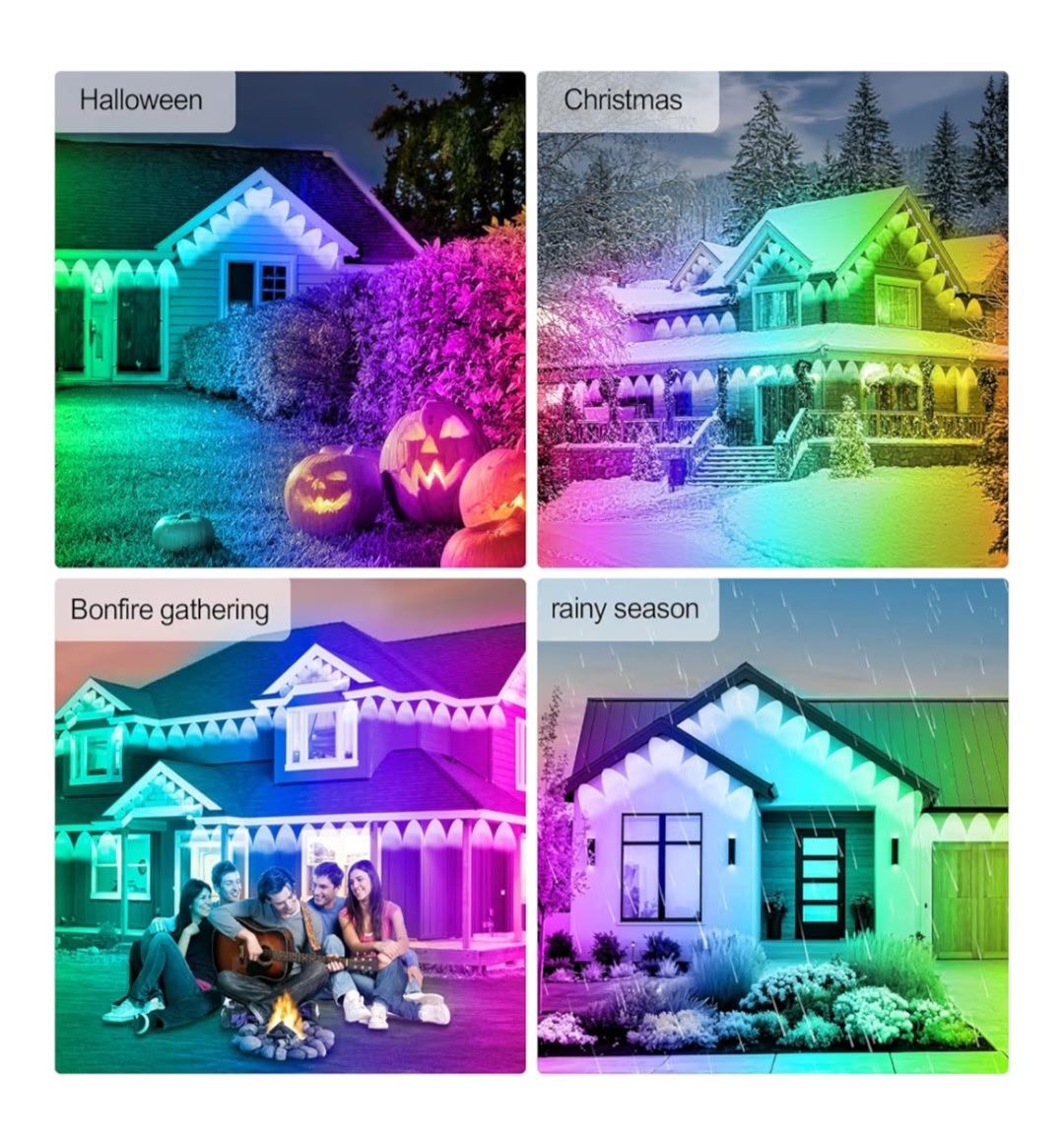 FBZ 300 Ft Outfoor Led Strip Lights