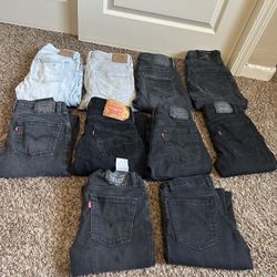 Jeans (For Cheap): True Religion, American Eagle, Levi