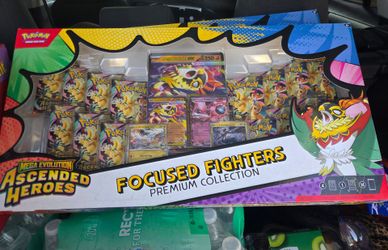 Pokémon Mega Evolution Ascended Heroes Focused Fighters Premium Collection